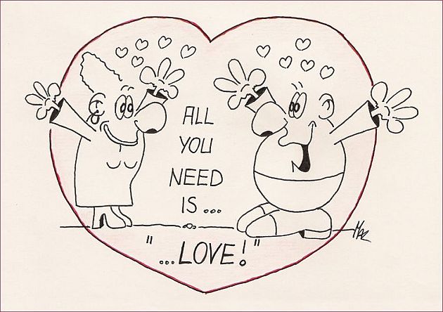 Karikatur: Love